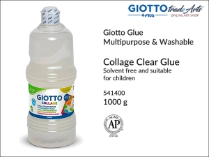 Klej do kolaży transparentny Giotto Clear Collage Glue, opak. 1000 g