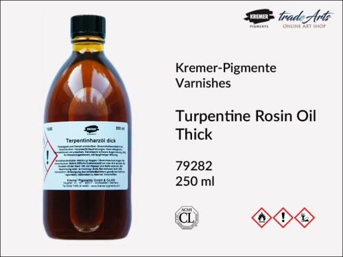 Rosin Oil Thick for violin varnishes, lakier skrzypcowy twardy dla lutników Kremer-Pigmente, werniks żywiczny - lakier twardy skrzypcowy Kremer-Pigmente, werniks podkładowy twardy do lakierów skrzypcowych, lakier skrzypcowy,