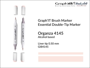 Marker pędzelkowy alkoholowy Graph'it Brush Marker, kolor: Organza 4145