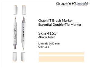 Marker pędzelkowy alkoholowy Graph'it Brush Marker, kolor: Skin 4155