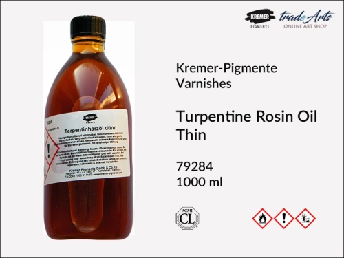 Rosin Oil Thin for violin varnishes, lakier skrzypcowy miękki dla lutników Kremer-Pigmente, werniks żywiczny - lakier miękki skrzypcowy Kremer-Pigmente, werniks podkładowy miękki do lakierów skrzypcowych. lakier skrzypcowy,