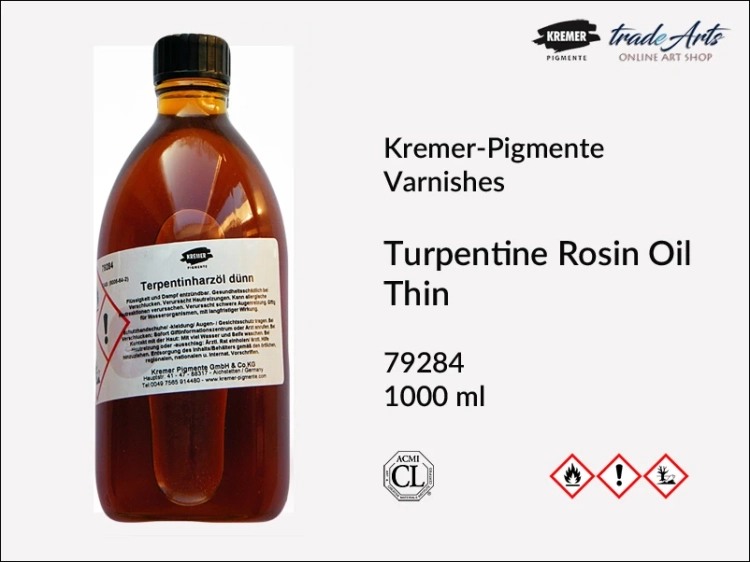 Rosin Oil Thin for violin varnishes, lakier skrzypcowy miękki dla lutników Kremer-Pigmente, werniks żywiczny - lakier miękki skrzypcowy Kremer-Pigmente, werniks podkładowy miękki do lakierów skrzypcowych. lakier skrzypcowy,