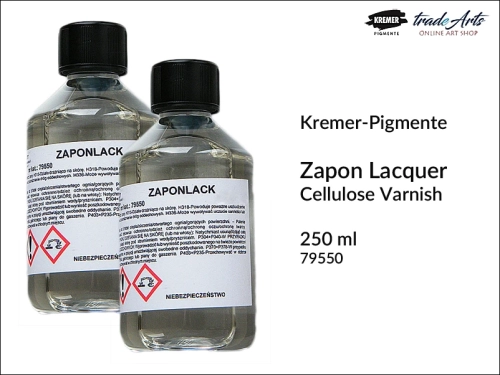Zapon Lacquer Cellulose Varnish Kremer-Pigmente 250 ml,
Zaponlack - lakier celulozowy Kremer-Pigmente 250 ml, lakier celulozowy Kremer-Pigmente Zaponlack, lakier Zaponlack do pozłotnictwa,  Zapon Lacquer  Kremer-Pigmente lakier ochronny,