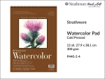Strathmore 400 Watercolor Wirebound Pad pad na spirali do farb akwarelowych 300 gsm,  Cold Pressed, 12 ark. 28 x 38 cm