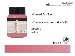 Farba akrylowa Maimeri Acrilico, kolor: Provence Rose Lake 213, opak. 500 ml