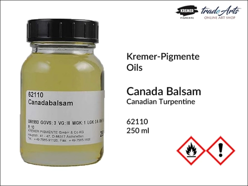 Balsam kanadyjski Kremer-Pigmente, terpentyna kanadyjska Kremer-Pigmente, Kremer-Pigmente - balsam kanadyjski, Kremer-Pigmente - terpentyna kanadyjska, balsam, terpentyna, tradearts,
