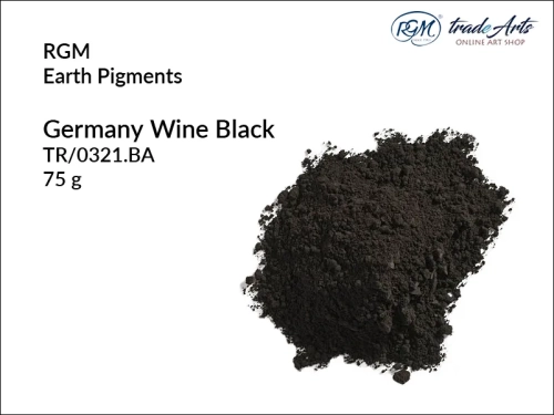 Pigment ziemny Germany Wine Black 321 RGM, RGM - pigment ziemny Germany Wine Black 321, pigmenty ziemne RGM, pigmenty naturalne, pigmenty RGM, pigment ziemny, pigment, RGM Earth Pigments, RGM,  tradearts,