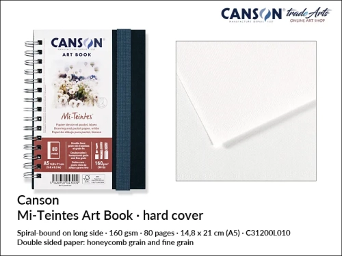 Canson Mi-Teintes Art Book Spiral Pastel Book A5, artbook Canson Mi-Teintes Art Book A5 na spirali do pasteli, artbook do kredek Canson Mi-Teintes, Canson Mi-Teintes Art Book, szkic, rysunek,  artbook, szkicowanie, rysowanie, pastel, kredka,