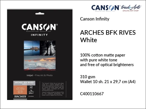 Infinity Arches BFK Rives White papier do wydruków A4, papier do wydruków matowy A4 Infinity Arches BFK Rives White, papier do wydruków cyfrowych A4 Arches BFK Rives White, papier do wydruków biały matowy A4 Infinity Arches, wydruki cyfrowe,