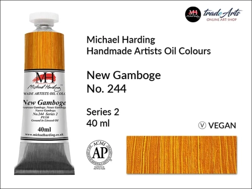 MH Oil Colours New Gamboge 244_wynik.webpMichael Harding Artists Oil Colours New Gamboge 244, farba olejna New Gamboge 244 Michael Harding, Michael Harding - farba olejna New Gamboge 244, farby olejne Michael Harding,