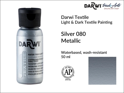 Darwi Textile Silver 080 Metallic  50 ml_wynik.webp