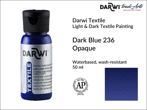 Darwi Textile Dark Blue 236 Opaque  50 ml_wynik.webp