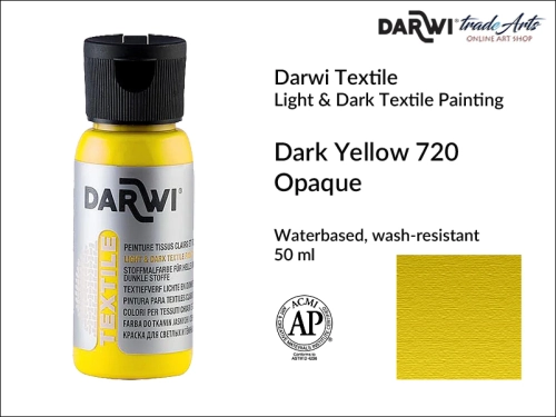 Darwi Textile Dark Yellow 720 Opaque  50 ml_wynik.webp