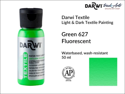Darwi Textile Green 627 Fluorescent  50 ml_wynik.webp