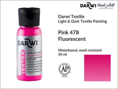 Darwi Textile Pink 478 Fluorescent  50 ml_wynik.webp