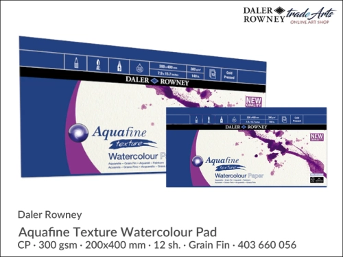 DR Aquafine Texture Watercolour Pad 12 sh 200x400 403660056_wynik.webp