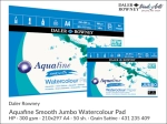  Blok akwarelowy Daler-Rowney Aquafine Smooth Jumbo Watercolour Pad, HP, 300 gsm, 50 ark. A4