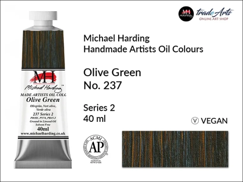 MH Oil Colours Olive Green 237_wynik.webpMichael Harding Artists Oil Colours Olive Green 239, farba olejna Olive Green 237 Michael Harding, Michael Harding - farba olejna Olive Green 237, farby olejne Michael Harding,