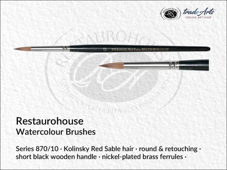 Restaurohouse Watercolour Retouching round 870/10