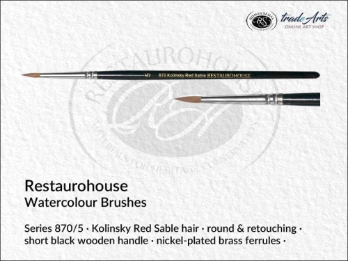 Restaurohouse Watercolour Retouching round 870/5