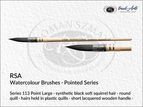 RSA Watercolour 113 Point Large synthetic
