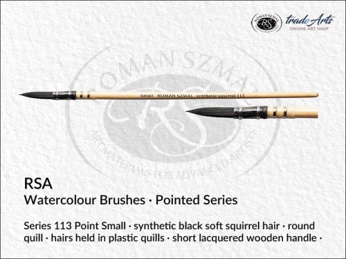 RSA Watercolour 113 Point Small synthetic