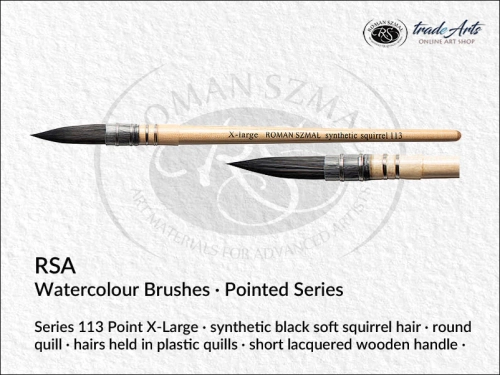 RSA Watercolour 113 Point X-Large synthetic