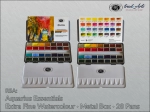 Zestaw farb akwarelowych w kostkach  Aquarius Extra Fine Watercolour Essentials RSA, kpl. 28 kostek 