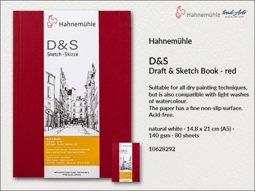 Hahnemuhle DS Sketch Book A5 Red Portrait_wynik.webp