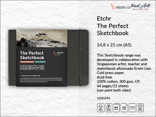 Etchr Lab Perfect Sketchbook A5 CP