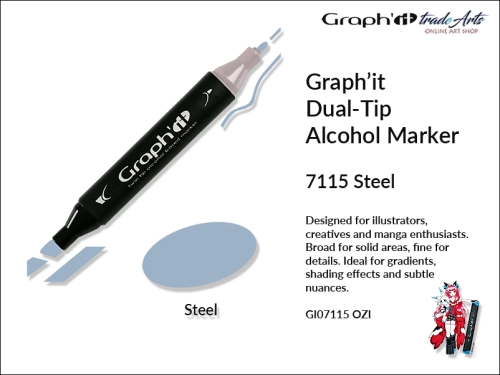 Markery alkoholowe Graph'IT w sklepie tradeArts, markery alkoholowe Graph'IT, pisaki alkoholowe Graph'IT,  pisaki, markery, markery alkoholowe, pisaki alkoholowe, tradearts,