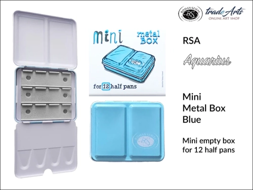 RSA Aquarius Mini Empty Box Blue
