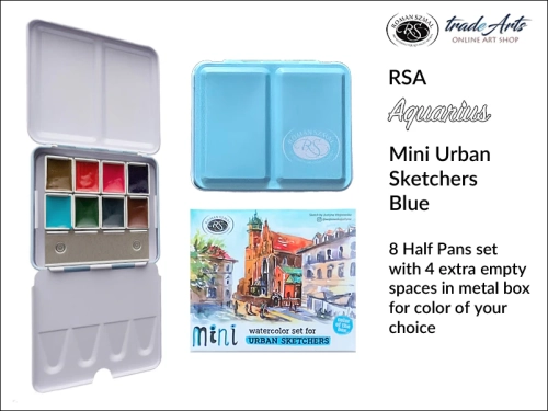 RSA Aquarius Mini Urban Sketchers Blue