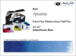 Farba akwarelowa półkostka Aquarius Half Pan RSA, kolor: Indanthrone Blue 337 