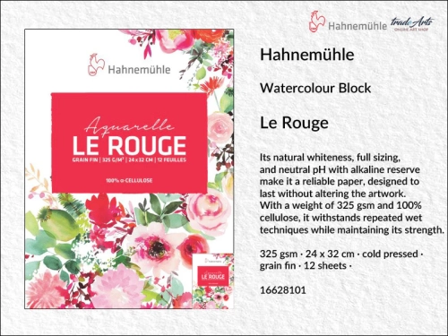 Hahnemuhle Le Rouge 24x32 cm 16628101