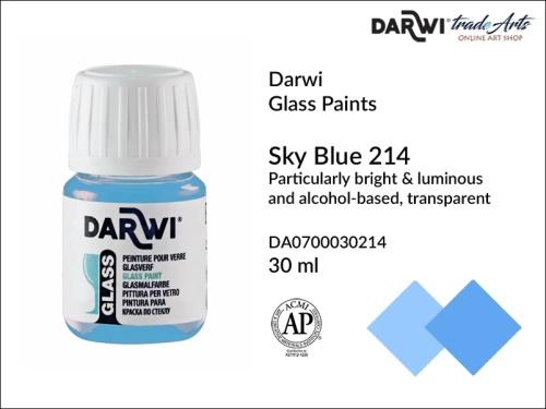 Darwi Glass Sky Blue 214