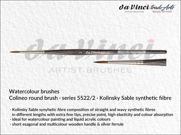 da Vinci Watercolour Colineo synthetic 5522-2