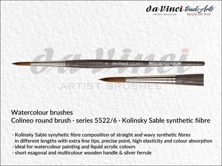 da Vinci Watercolour Colineo synthetic 5522-6
