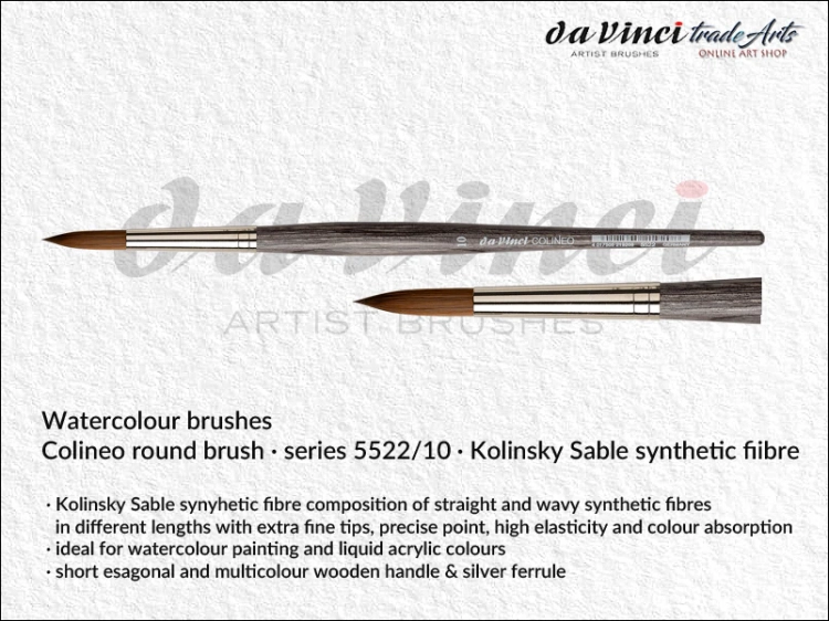 da Vinci Watercolour Colineo synthetic 5522-10