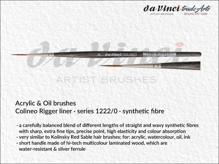 da Vinci Acrylic and  Oil Colineo 1222-0