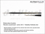Pędzel akwarelowy okrągły Maestro da Vinci Watercolour Brushes Tobolsky-Kolinsky Sable, seria 10, rozmiar 1