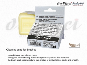 Mydło do czyszczenia i pielęgnacji pędzli da Vinci Kern Soap, kostka 100 g w opak. kartonowym