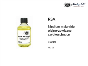 Medium malarskie olejno-żywiczne szybkoschnące do farb olejnych RSA, opak. 150 ml