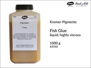 Klej rybi w płynie, naturalny Kremer-Pigmente; opak. 1000 g