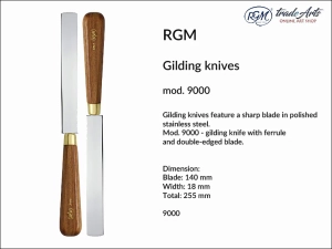 Nóż do prac pozłotniczych Gilding Knife RGM mod. 9000