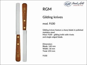 Nóż do prac pozłotniczych Gilding Knife RGM mod. 9100
