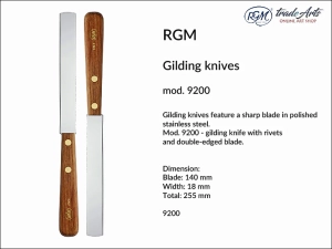 Nóż do prac pozłotniczych Gilding Knife RGM mod. 9200