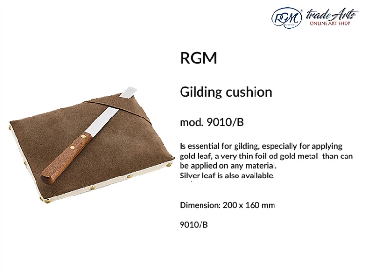 RGM Gilding Cushion 9010/B, poduszka pozłotnicza RGM 9010/B, RGM poduszka pozłotnicza, złotnictwo, poduszka do złoceń 9010/B RGM, poduszka, RGM,