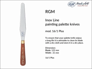 Szpachla malarska Inox Line Palette Knife RGM, mod. 16/1