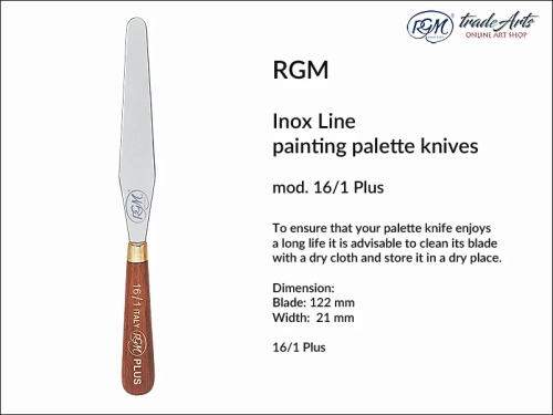 RGM szpachla malarska Inox Line 16/1, szpachla malarska Inox Line mod. 16/1, szpachle malarskie, szpachle malarskie RGM, szpachla RGM Inox Line, szpachle RGM,